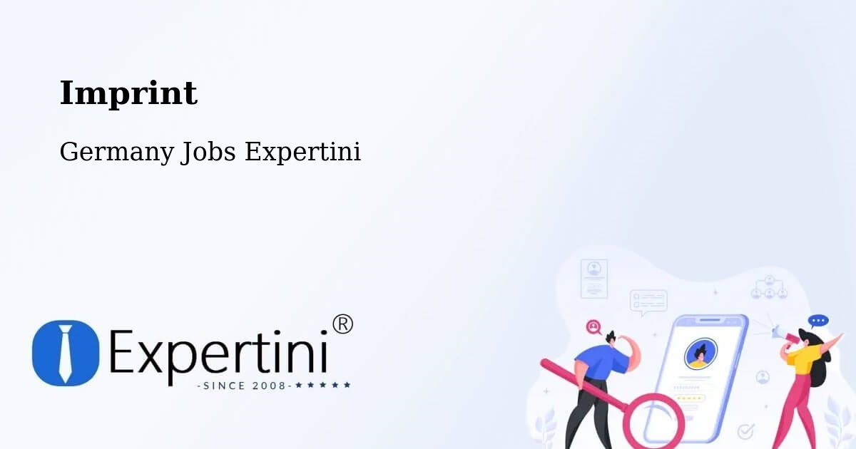 Imprint – Calau - Germany Jobs Expertini